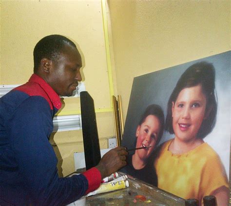 Portrait Painting By Artist Ayeola Ayodeji Business Nigeria