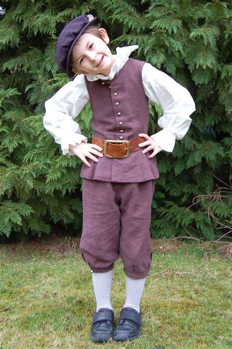 Tudor Boy Medieval Clothing Tudor Costumes Historical Fashion