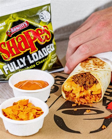 News Taco Bell Shapes Ultimate Cheese Burrito Taco Frugal Feeds