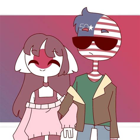 Ameripan - CountryHumans (America x Japan) | América, Eua