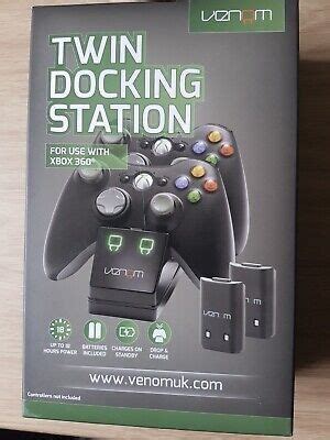 Venom Xbox Twin Docking Station With X Rechargeable Battery Packs