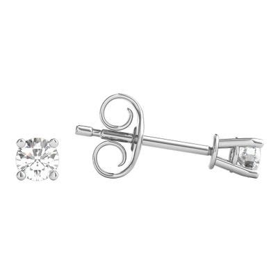 Helzberg Ct Tw Ultima Diamond Prong Stud Earrings In K Gold Mall