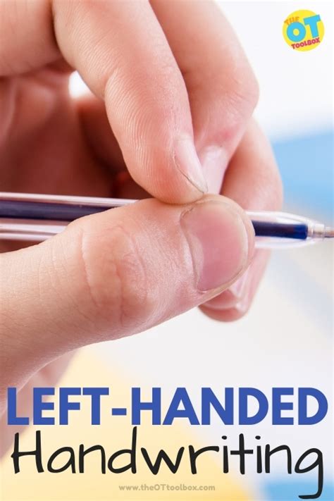 Left Handed Writing Tools