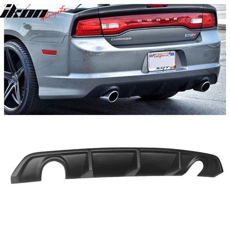 Automotive Carbon Fiber Style Rear Lip Bumper Valance Diffuser For