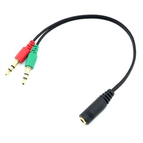 Przejściówka jack 3 5 mm na 2 x jack adapter kabel Sklep Opinie