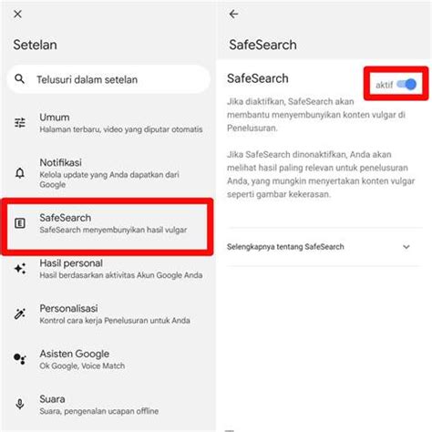 Cara Menonaktifkan Safesearch Google Terbaru Di Android Dan Laptop