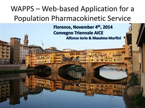 Ppt Wapps Web Based Application For A Population Pharmacokinetic