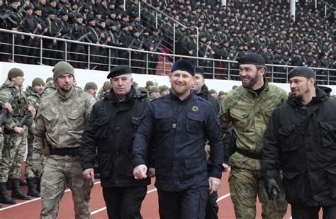 Chechen Leader Kadyrov Receives Award From Putin Wsj