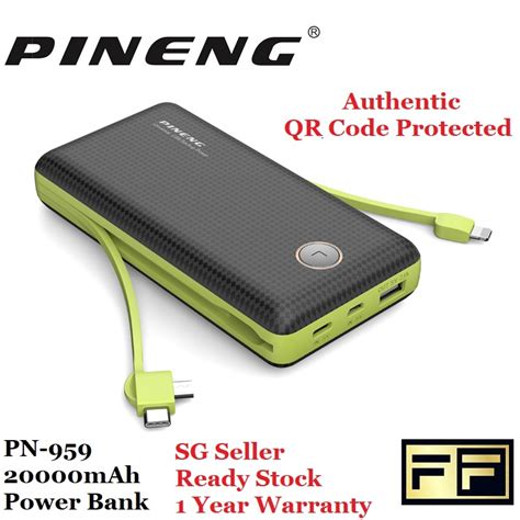 Pineng Pn Authentic Fast Charging Powerbank Mah With Built In