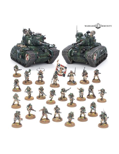 Battleforce Astra Militarum 2023 Force De Défense Cadienne 27