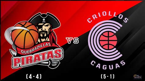 Bsn Piratas De Quebradillas 4 4 Vs Criollos De Caguas 5 1