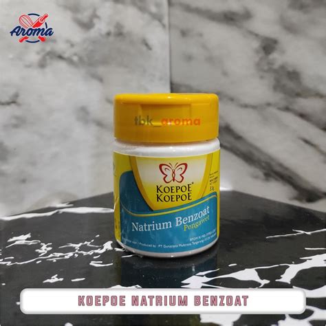 Jual Koepoe Natrium Benzoat Pengawet 33gr Shopee Indonesia