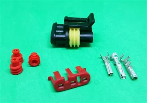 Soquete Plug Conector Macho F Mea Kit De Vias Mebuscar Brasil