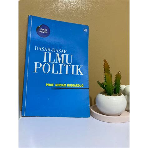 Jual Dasar Dasar Ilmu Politik Edisi Revisi Prof Miriam Budiardjo