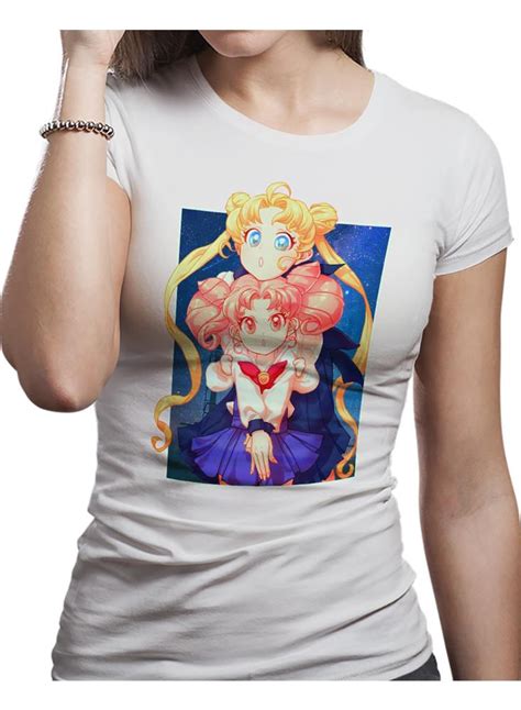 Camiseta Mujer Sailor Moon Sailor Sisters Carulla