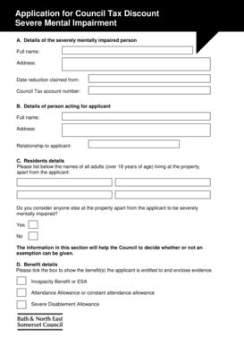 Fillable Online Bathnes Gov Print Off The Application Form Bathnes