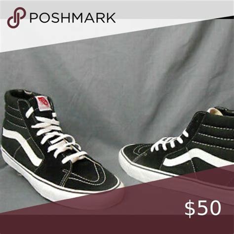 High top black vans Good condition laces are on Vans Shoes Sneakers ...