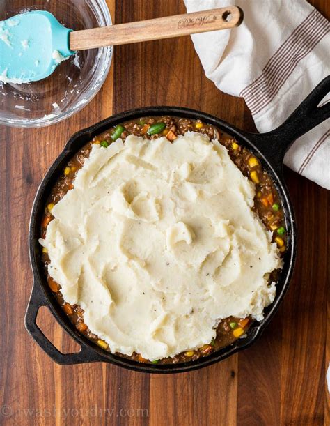 Ground Beef Cottage Pie Recipe - I Wash You Dry