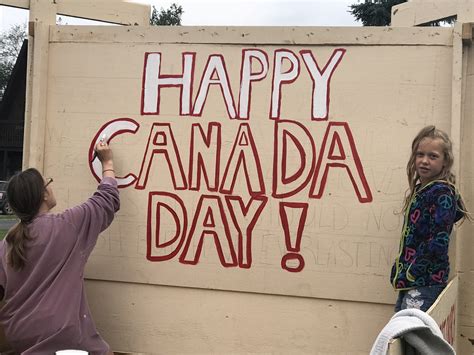 Canada Day Parade - First Baptist Church of Dawson Creek, BC.