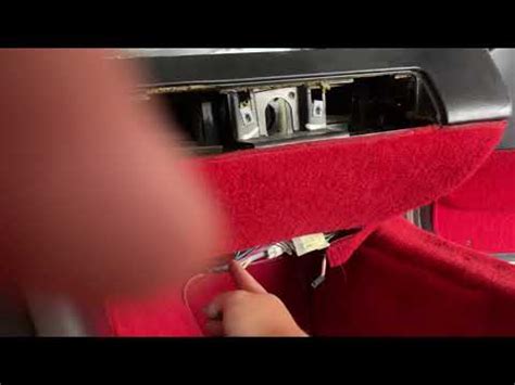 Easy Corvette C Dash Panel Removal Youtube