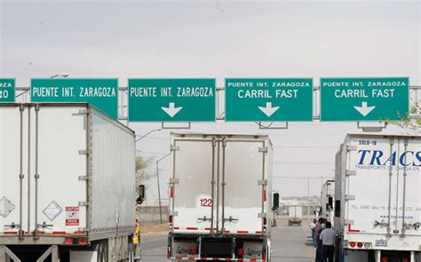 Incrementan 2 7 Cruces Fronterizos Entre Mex EU Por Autotransporte T21