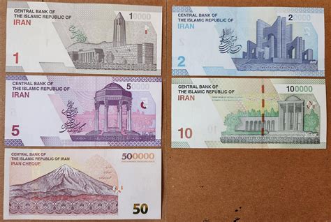 Current Issue Iranian Rial (IRR) Banknotes : r/Banknotes