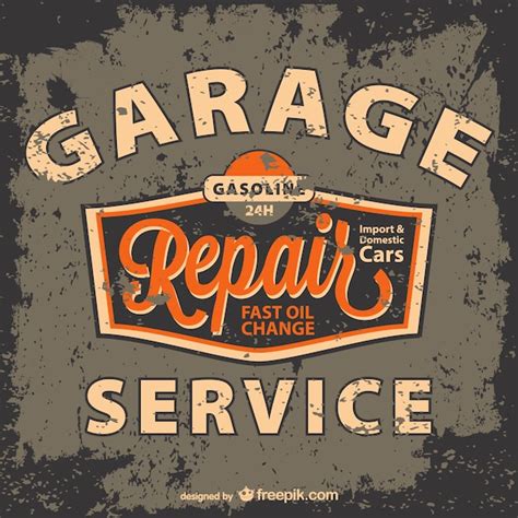 Vintage Garage Logo Vectors, Photos and PSD files | Free Download