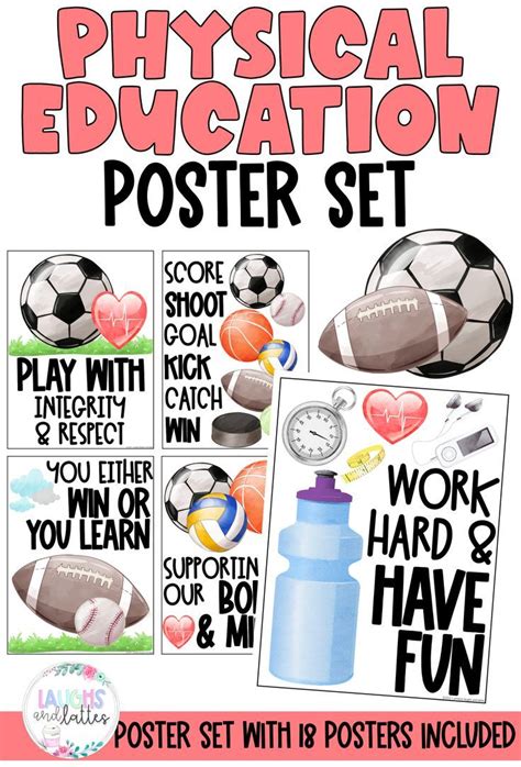 Physical Education Posters Motivational