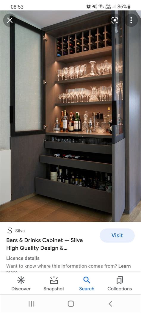 Pin By Mel On Bar Built In Bar Cabinet Wall Bar Cabinet Home Bar