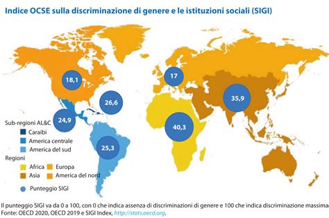 Indice Ocse Sulla Discriminazione Di Genere E Le Istituzioni Sociali