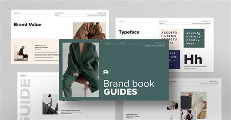 Brand Book Guide PowerPoint Template Incl. brandbook & guideline ...