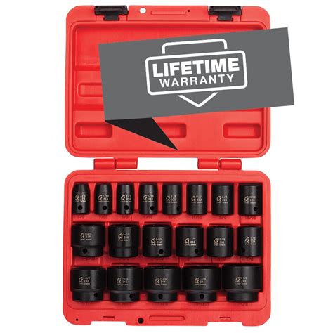 Buy Sunex Tools Inch Drive Impact Socket Set Piece Sae