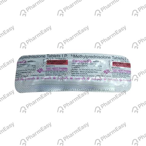 Buy Cartipred 8mg Strip Of 10 Tablets Online At Flat 15 Off Pharmeasy