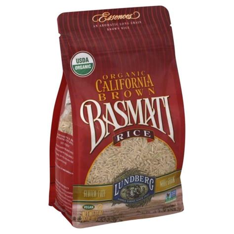 California Brown Basmati Aromatic Long Grain Rice From Lundberg