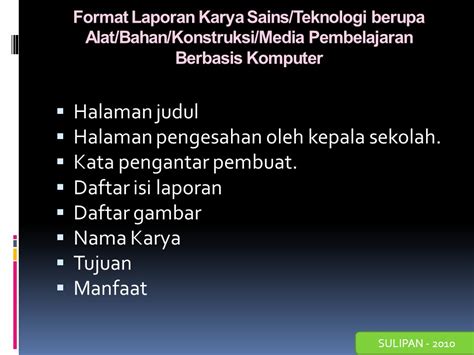 20 Contoh Laporan Karya Inovatif Kepala Sekolah My Tugas