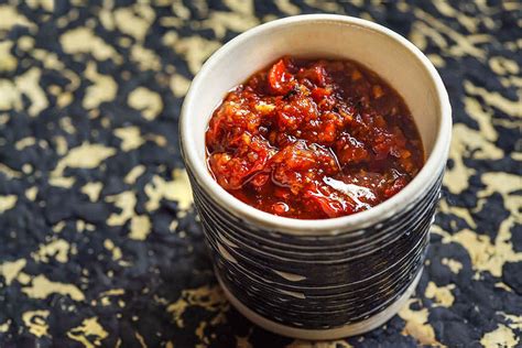 Sauce de piment à l ail Recette Épices de cru