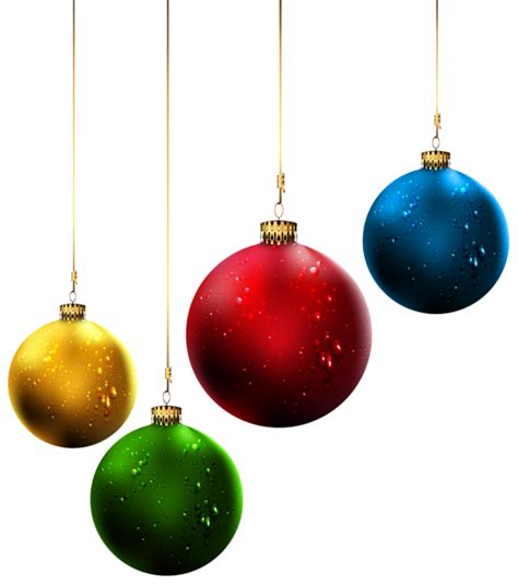 Christmas Balls PNG Clip-Art Image | Gallery Yopriceville - High ...