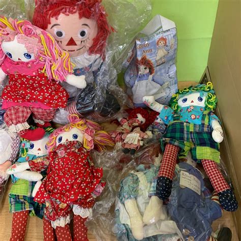 Yahooオークション Raggedy Ann ラガディ・アン 人形 ぬいぐるみ セ