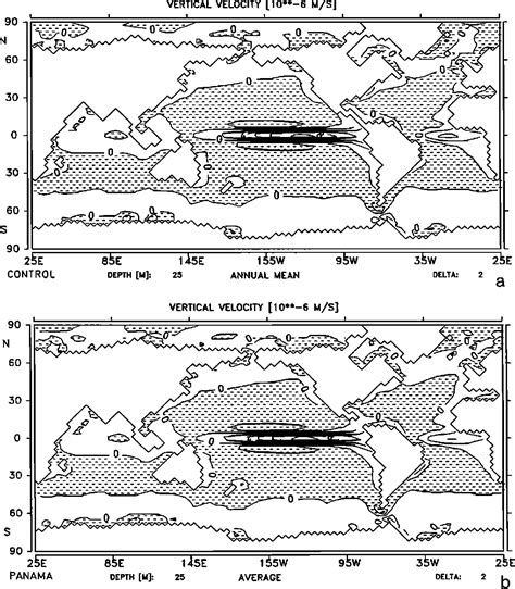 Figure 3 from Ocean General Circulation Model Sensitivity Experiment with an open Central ...