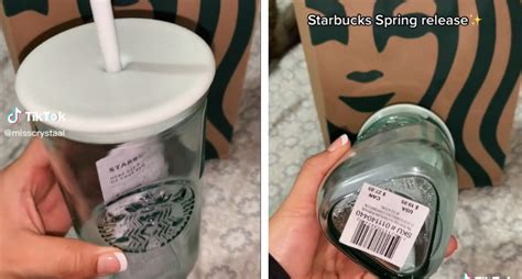 Starbucks Recycled Glass Cup For Spring 2023 Is Here