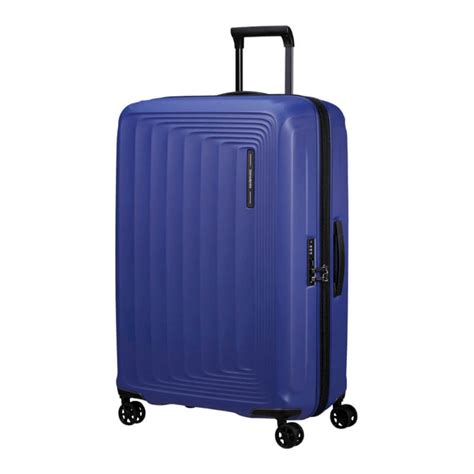 Samsonite Mala de Viagem Trolley Grande 75cm Exp NUON Azul Náutico