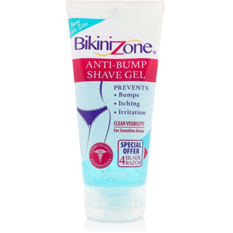 Bikini Zone Anti Bumps Shave Gel Bikini Area No Bumps Irritation Smooth Skin Hq Ebay