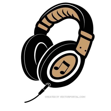 Headphones image Royalty Free Stock Free Vector