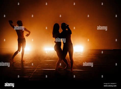 Modern And Stylish Ballet Dance Artists In A Dance Class Stock Photo