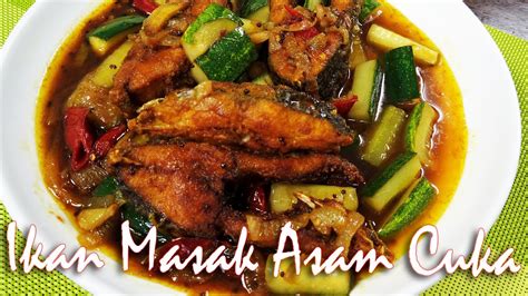 Cara Masak Isi Ikan Masak Asam Cuka Resepi Yang Mesti Dicuba Youtube