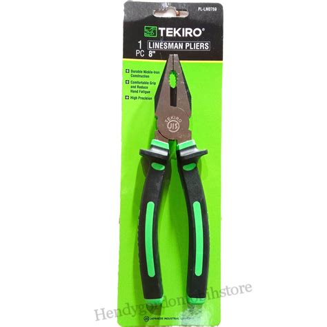 TEKIRO TANG KOMBINASI 8 TEKIRO LINESMAN PLIERS TANG KOMBI 8 INCH