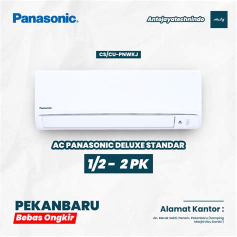 Jual AC PANASONIC SI BIRU NANOE X 1 2 PK MODEL PN5WKJ Shopee Indonesia