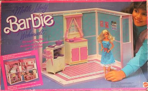 Barbie Living Pretty Kitchen 1987 Barbie Doll House Vintage Barbie