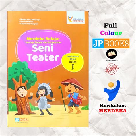 Jual Buku Seni Teater Sd Kelas 1 Kurikulum Merdeka Merdeka Belajar