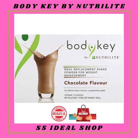 Bodykey By Nutrilite Meal Replacement Shake Chocolate Shopee Malaysia